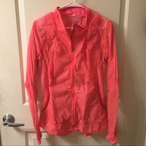Lululemon pink windbreaker